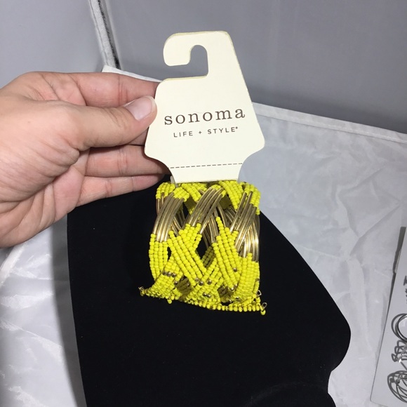 Sonoma Life + Style Twisted Bead Cuff - Picture 5 of 5